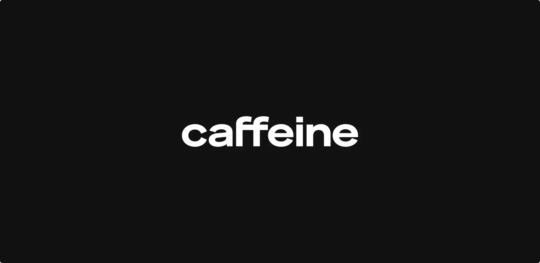 Caffeine Sign Up